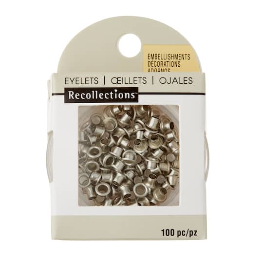 Medium Pewter Eyelets by Recollections&#x2122;